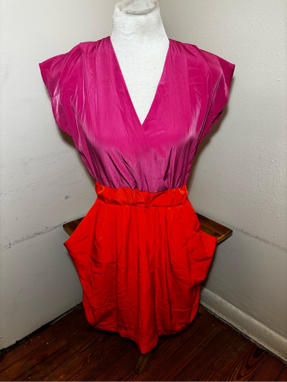 Ali & Kris V Neck Dress